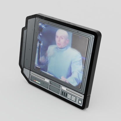 CRTV Lenticular Dr Evil Pin