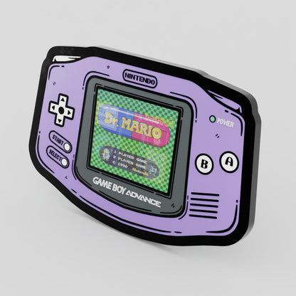 GBA Lenticular Dr Mario Enamel Pin