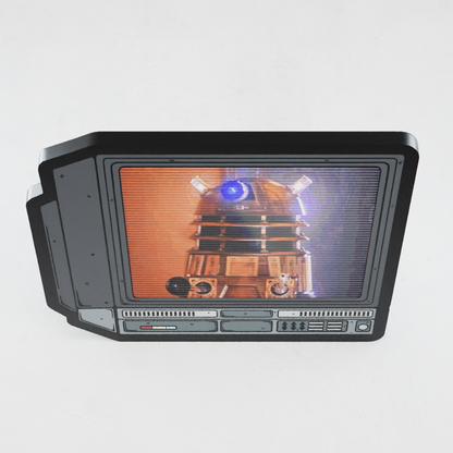 CRTV Lenticular Dalek Dr Who Pin