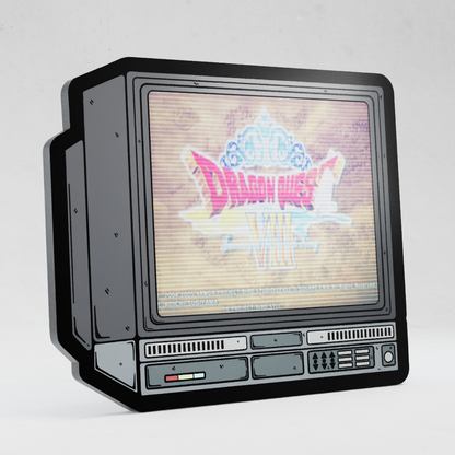 CRTV Lenticular Dragon Quest XIII Pin