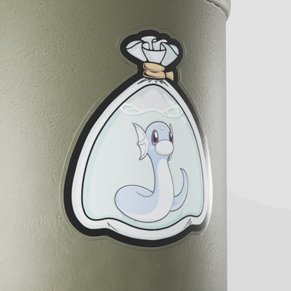 Dratini Fishbag Vinyl Sticker