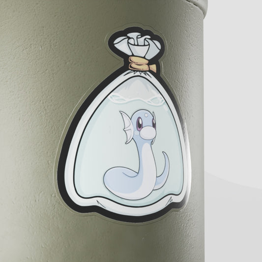 Dratini Fishbag Vinyl Sticker