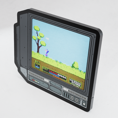 CRTV Lenticular Duck Hunt Pin