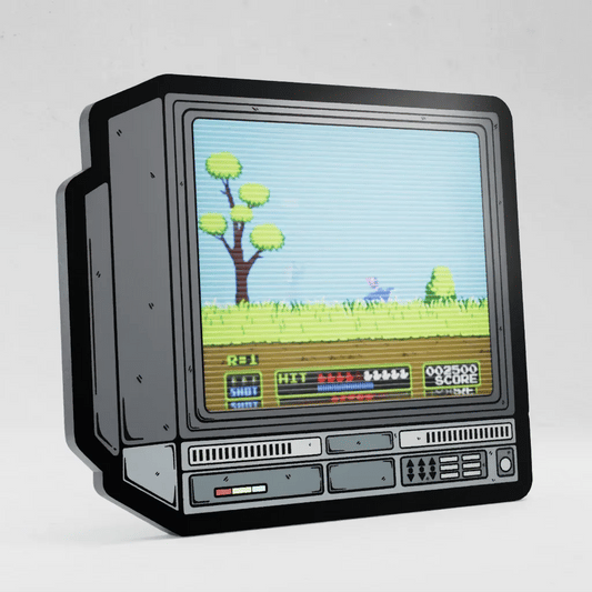 CRTV Lenticular Duck Hunt Pin