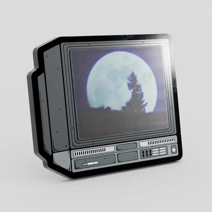 CRTV Lenticular E.T. Pin