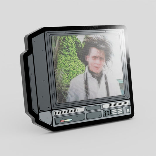 Edward Scissor Hands Lenticular Enamel Pin
