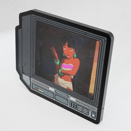 CRTV Lenticular El Dorado Pin