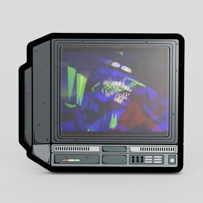 CRTV Lenticular {Evangelion} 001 Roar Langley Pin