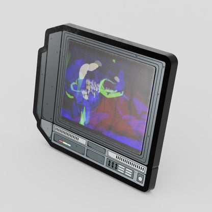CRTV Lenticular {Evangelion} 001 Roar Langley Pin
