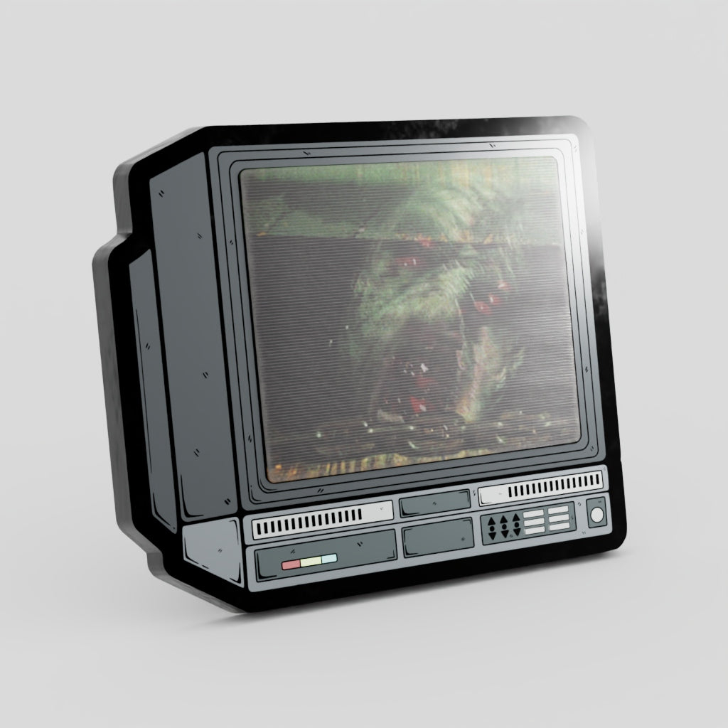 CRTV Lenticular Evil Dead Zombie Pin
