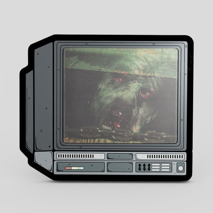 CRTV Lenticular Evil Dead Zombie Pin
