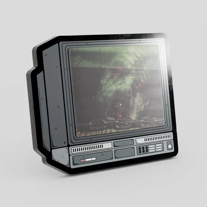 CRTV Lenticular Evil Dead Zombie Pin