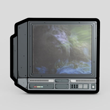 CRTV Lenticular Exorcist Pin