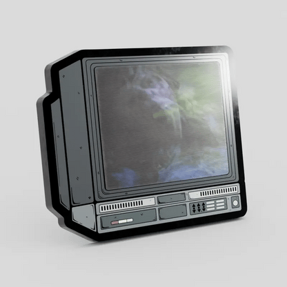 CRTV Lenticular Exorcist Pin