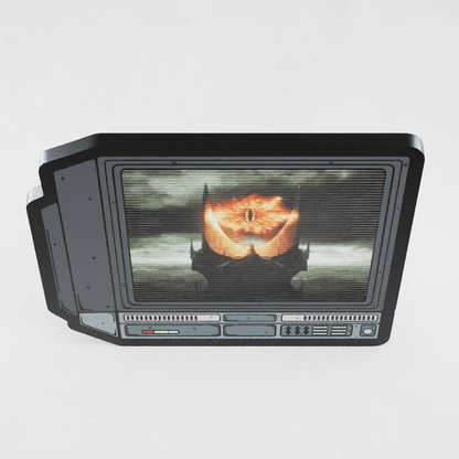 CRTV Lenticular Sauron's Eye Pin