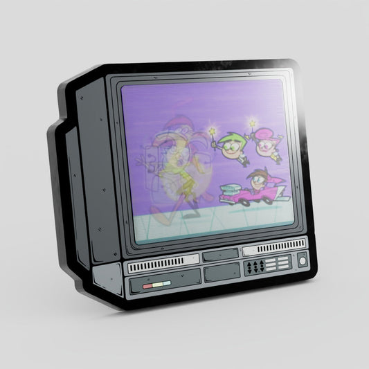 Fairly Odd Parents Lenticular CRTV Pin