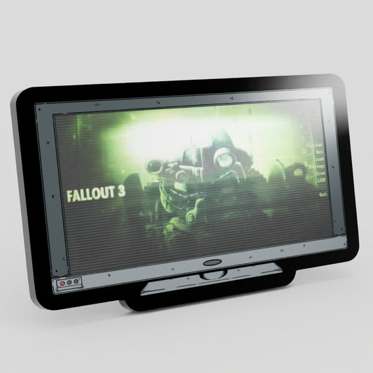 Monitor Lenticular Fallout 3 Enamel Pin