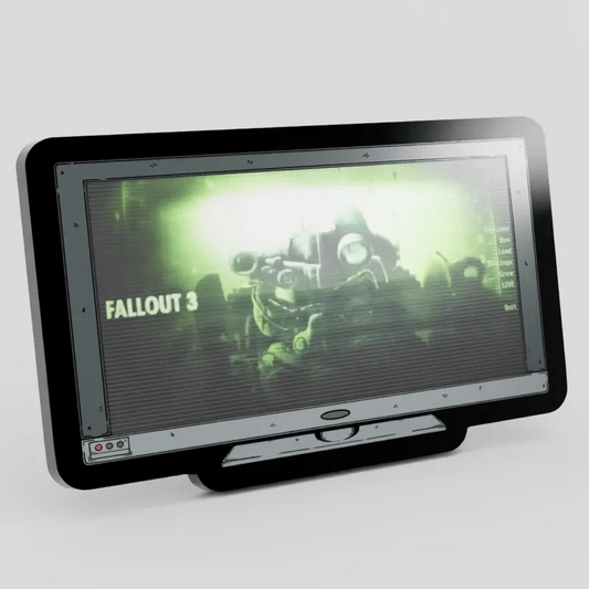 Monitor Lenticular Fallout 3 Enamel Pin