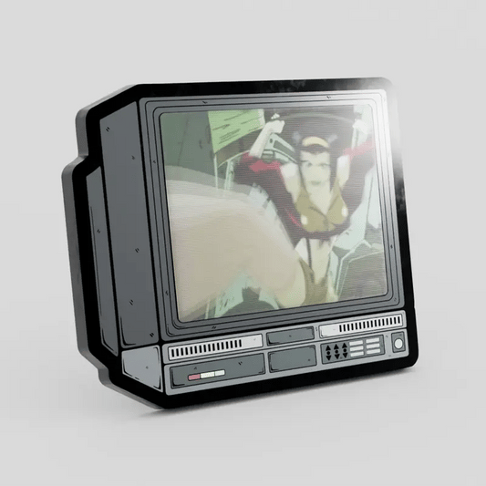 CRTV Lenticular Faye Kicking Pin