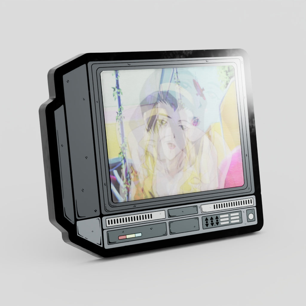 CRTV Lenticular Faye Lean Pin