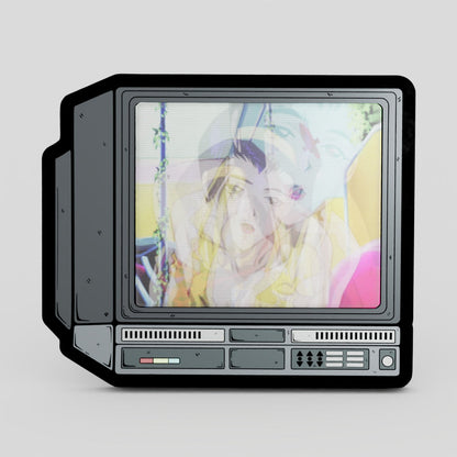 CRTV Lenticular Faye Lean Pin