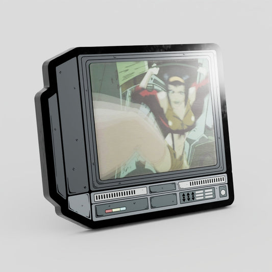 CRTV Lenticular Faye Kicking Pin