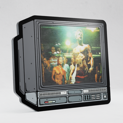 CRTV Lenticular Fight Club Pin