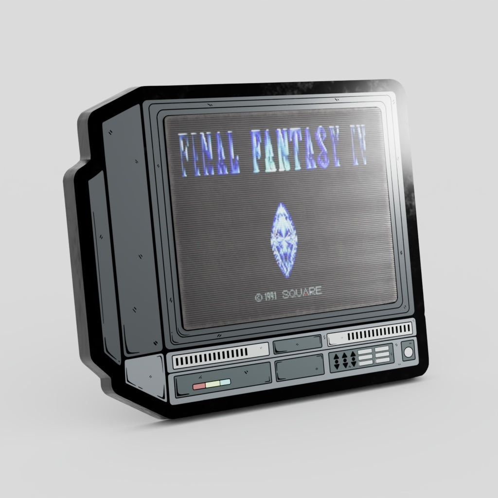 Final Fantasy Lenticular Enamel Pin on CRTV