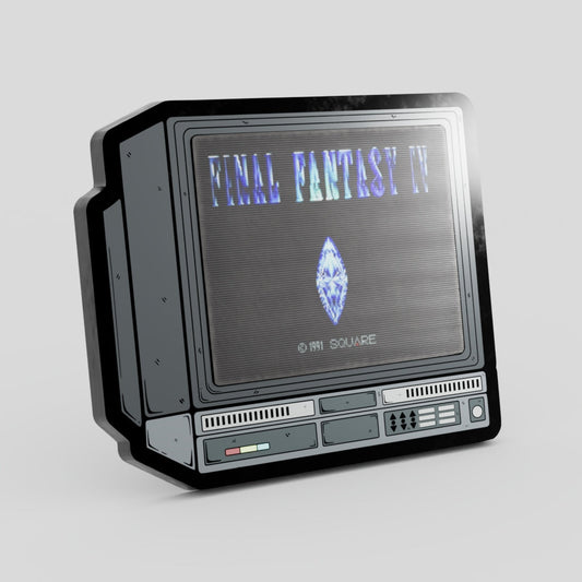 Final Fantasy Lenticular Enamel Pin on CRTV