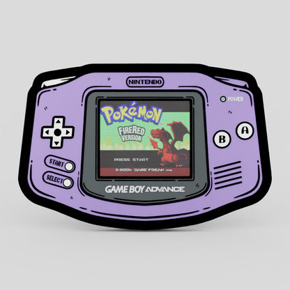 GBA Lenticular Fire Red Enamel Pin