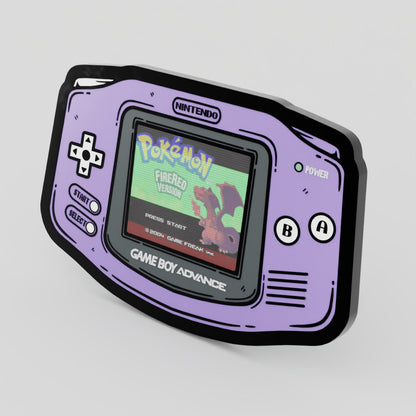 GBA Lenticular Fire Red Enamel Pin