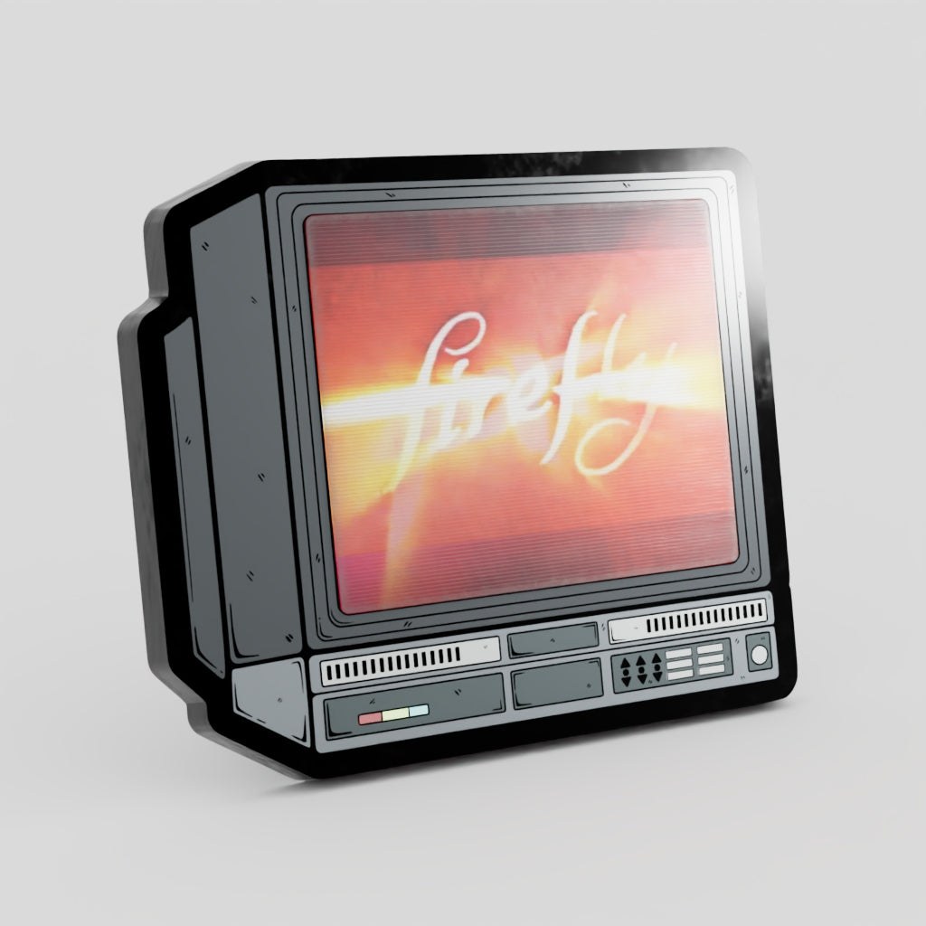 CRTV Lenticular Firefly Pin