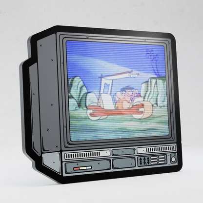 CRTV Lenticular The Flintstones Pin