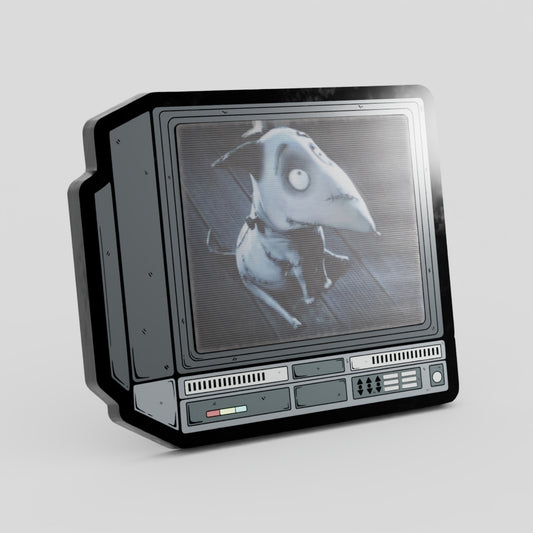 CRTV Lenticular Frankenweenie Pin