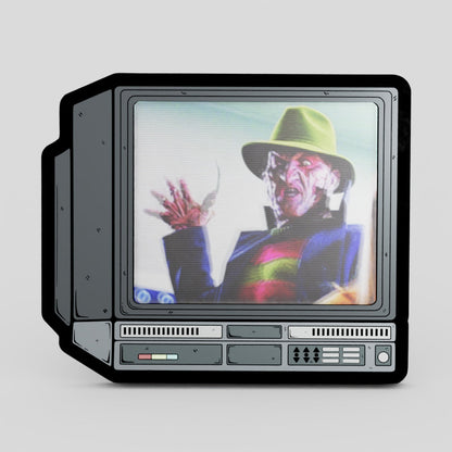 CRTV Lenticular Freddy Claw Pin