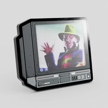 CRTV Lenticular Freddy Claw Pin
