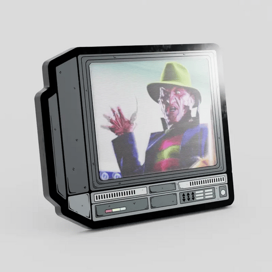 CRTV Lenticular Freddy Claw Pin