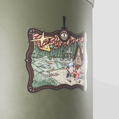 Gravity Falls Living Portrait Vinyl Sticker