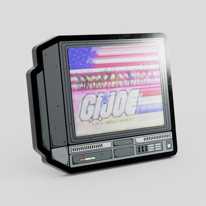 GIJOE LENTICULAR ENAMEL PIN