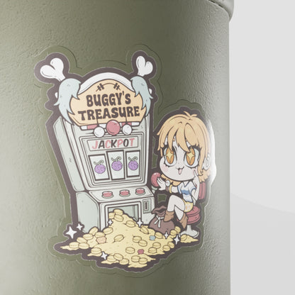{One Piece} Nami Buggy Slots Vinyl Sticker