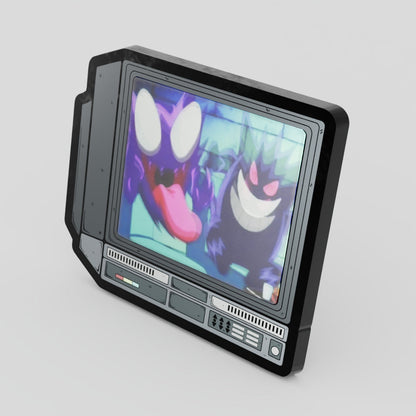 CRTV Lenticular Gengar Laugh Pin