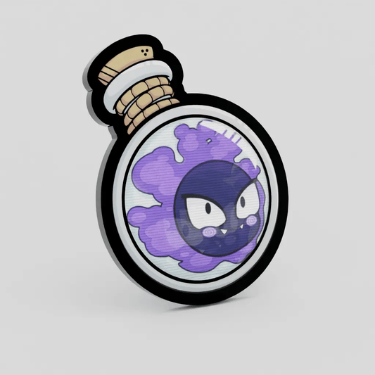 Ghastly Potion Lenticular Pin