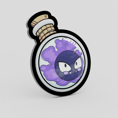 Ghastly Potion Lenticular Pin