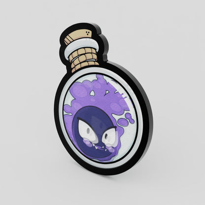 Ghastly Potion Lenticular Pin