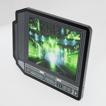 CRTV Lenticular Ghost In the Shell Pin
