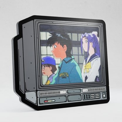 CRTV Lenticular Ghost Stories Pin