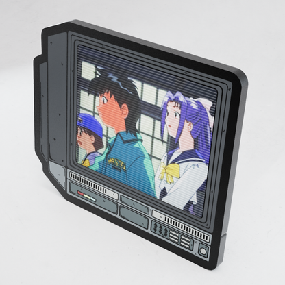 CRTV Lenticular Ghost Stories Pin