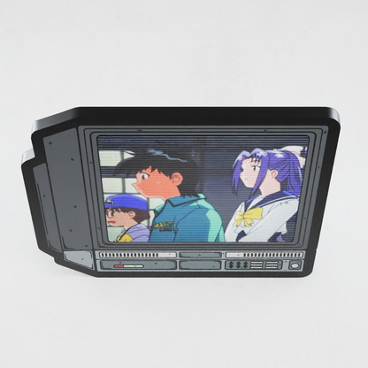 CRTV Lenticular Ghost Stories Pin