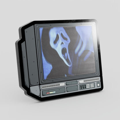 CRTV Lenticular Ghostface Pin