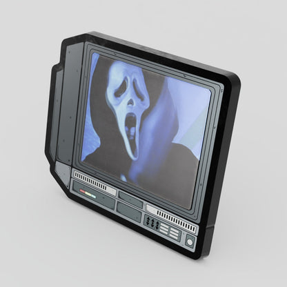 CRTV Lenticular Ghostface Pin